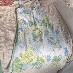 Vintage express floral mini dress